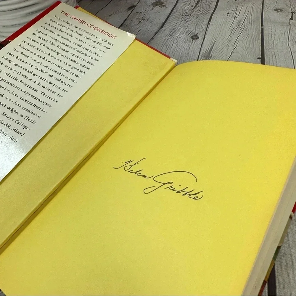 vintage the swiss Cookbook 1967